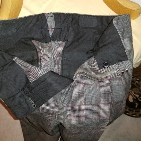 Vintage Hickey Freeman blue Plaid check Suit Union made - Picture 10 of 11